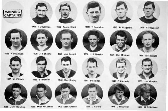 All Ireland Winning Captains - 1903 to 1975