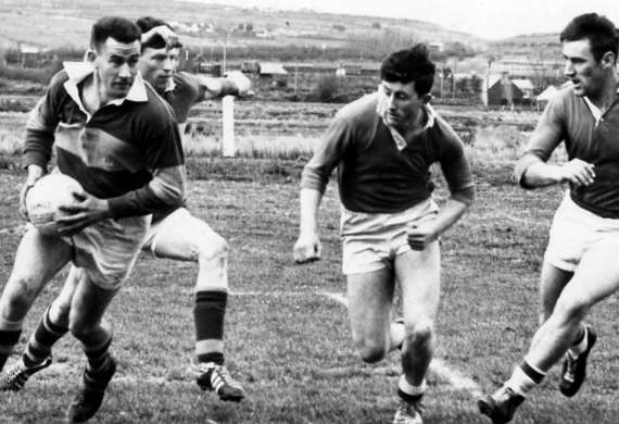 Kerry Vs Cork Challenge game in Abbeyfeale in 1962