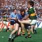 Tom Spillane tackles Barney Rock in the 1985 All Ireland Final vs Dublin