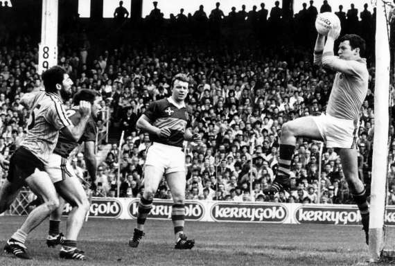 Action from the 1985 All Ireland Final - Kerry Vs Dublin
