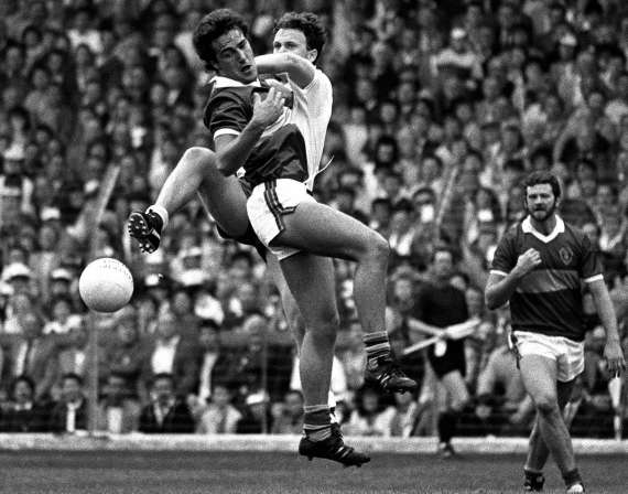 Timmy Dowd in the 1986 Final against Tyrone