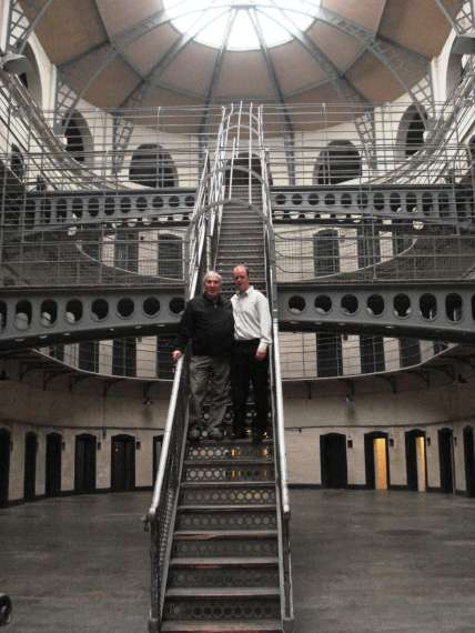 Weeshie and Patrick Mannix in Kilmainham Jail