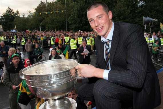 Donaghy with Sam in 2007