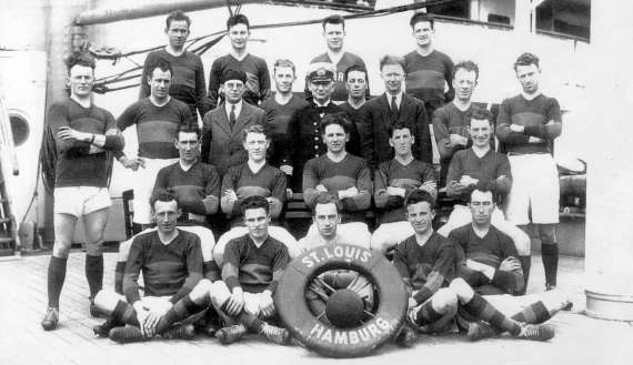 Kerry team travelling to America in 1930