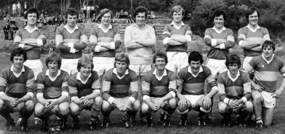 Kerry team who played Cork in opening of Spa GAA grounds in Killarney