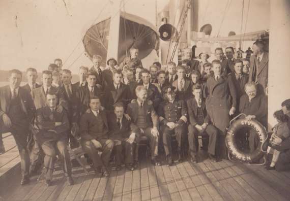 1933 Kerry Team on board the SS Stuttgart