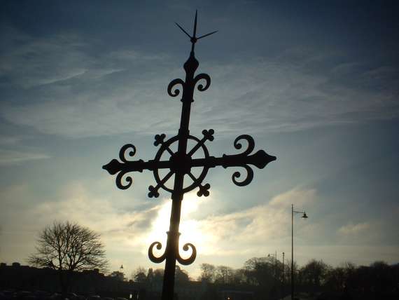 The Cross of St Marys Cathedral Killarney