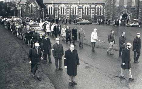 Guard of Honour for Kerry legend Jackie Lyne who died in 1994