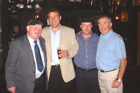 Jackie Healy Rae, Bill Cullen, Michael Healy Rae and Weeshie Fogarty