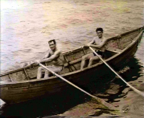 Jim and Tom in training