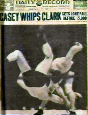 Casey whips Clark