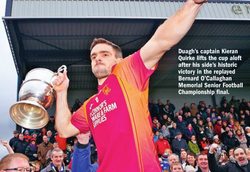 Kieran Quirke's victory speech for Duagh - 2012 North Kerry Champions